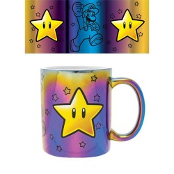 Mug Métallique Etoile Super Mario Bros Nintendo