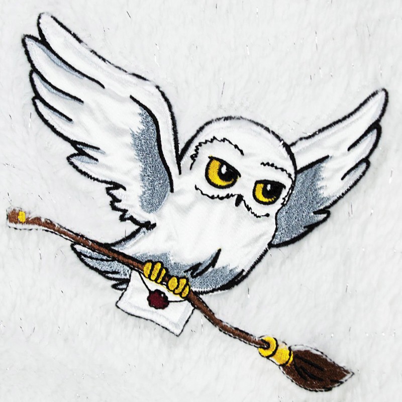 Peignoir Enfant Harry Potter Chouette Hedwige sur Logeekdesign