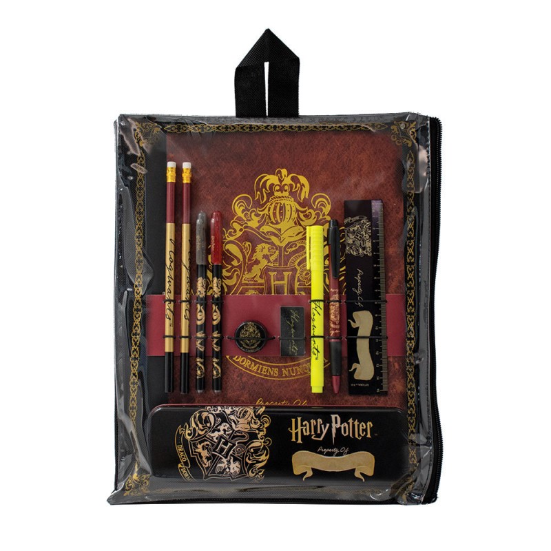 Ensemble de Papeterie Harry Potter 2 Pièces Rouge