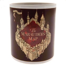 Mug Thermoréactif Harry Potter formule magique Carte du Maraudeur