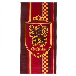 Serviette de Plage Harry Potter Blason Gryffondor