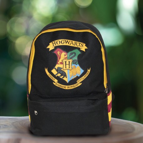 Sac à Dos Harry Potter Noir Blason Poudlard