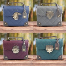 Petit Sac à Main Deluxe Harry Potter Maisons Poudlard Matelassé