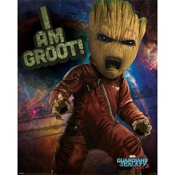 Affiche Gardiens de la Galaxie - I am Groot