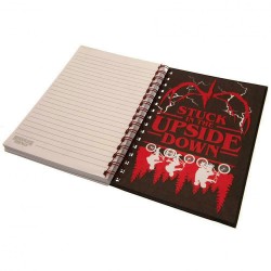 Carnet de Notes Stranger Things avec Couverture Animée