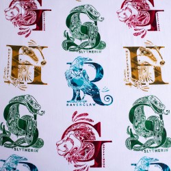 Drap Housse Harry Potter Maisons Poudlard