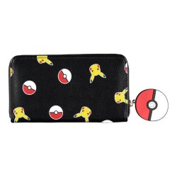 Portefeuille Pokémon Pikachu Pokéball - Gotta catch'em all !