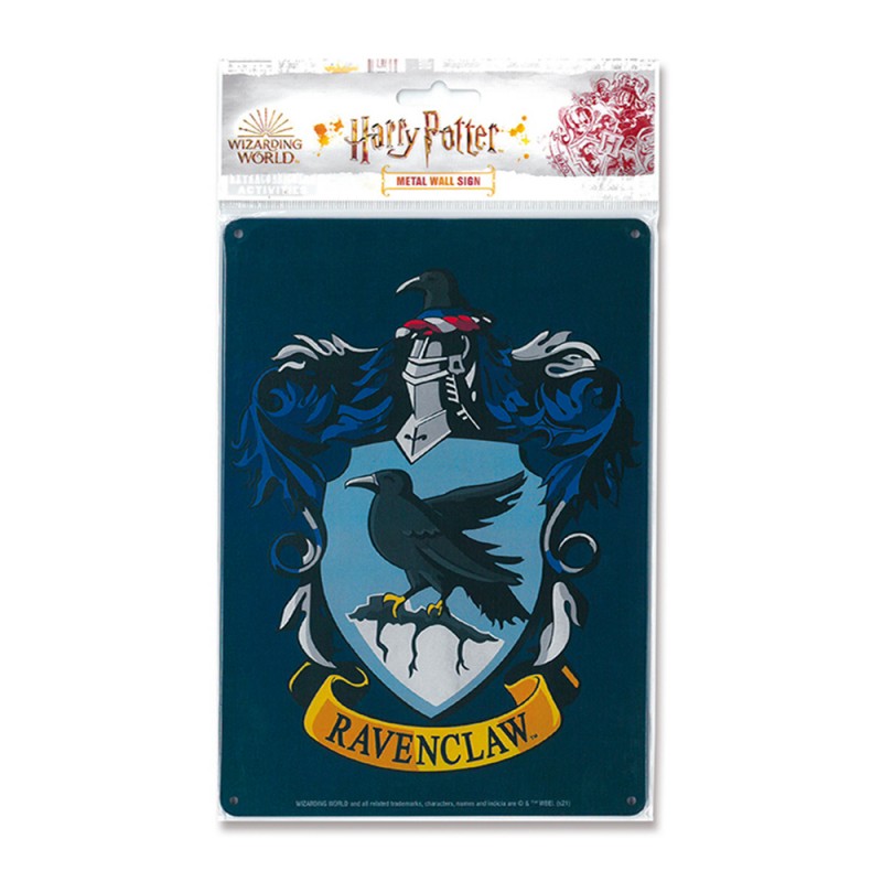 Affiche métallique Harry Potter Poufsouffle en trois dimensions