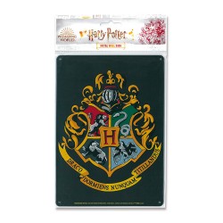 Petite Plaque Métallique Décorative Harry Potter A5