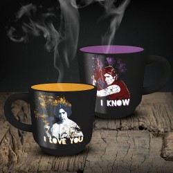 Tasses Empilables Star Wars Han Solo & Leia - I Love You