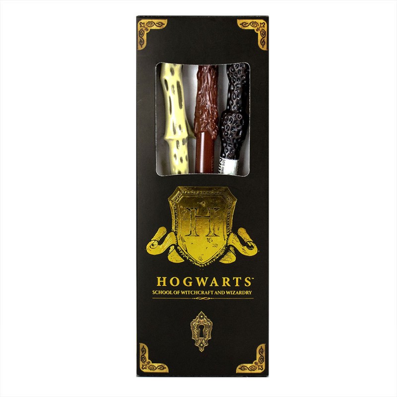 Set Stylo et Crayon Baguettes Magiques Harry Potter