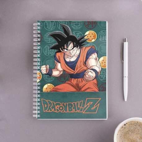 Carnet Spirales A5 Dragon Ball Z Boules de Cristal