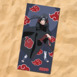 Serviette de Plage Naruto Itachi Uchiwa