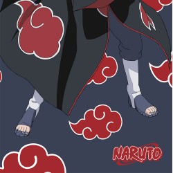 Serviette de Plage Naruto Itachi Uchiwa