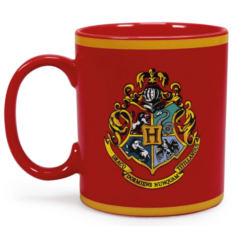 Tasse Harry Potter rouge et or à l'effigie de la maison Gryffondor sur  Rapid Cadeau