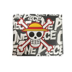 Portefeuille à l'Anglaise Manga One Piece Tête de Mort