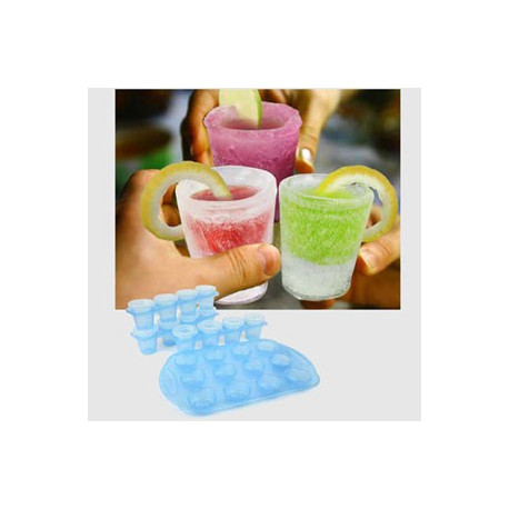 Vous adorez boire frais ? Alors découvrez les Ice Shooters, très efficaces pour refroidir vos boissons ! Les Ice Shooters sont de véritables verres en glace, dans lesquels vous pouvez boire tous vos cocktails colorés.