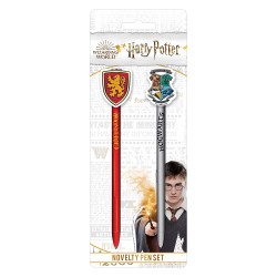 Lot de 2 Stylos Harry Potter - Gryffondor et Poudlard