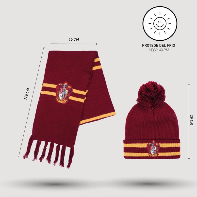 Bonnet à pompon - Serpentard - Boutique Harry Potter