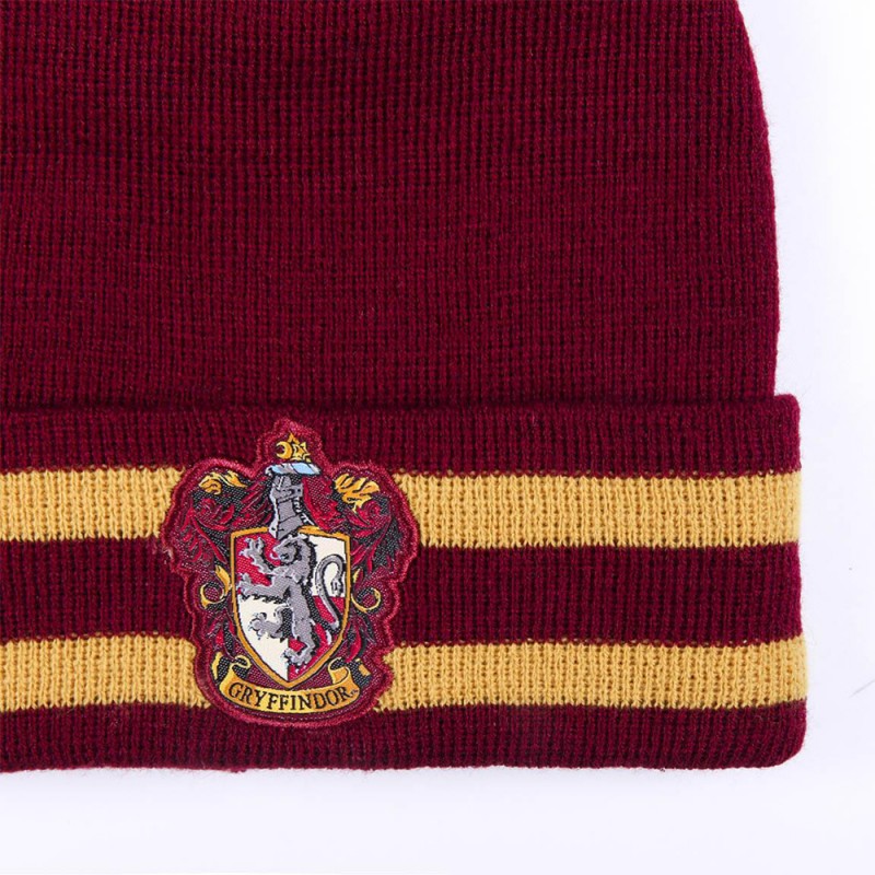 Set Hiver Harry Potter - Echarpe et Bonnet à Pompon sur Logeekdesign