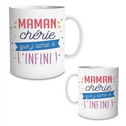 Mug Maman Chérie que j'aime à l'infini