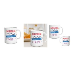 Mug Maman Chérie que j'aime à l'infini