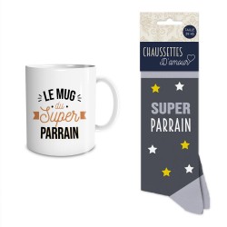 Coffret Mug et Chaussettes Fantaisie