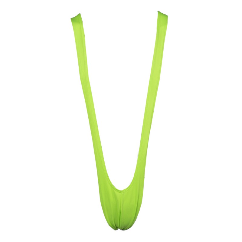 Borat Mankini Humoristique Vert Fluo sur Logeekdesign