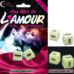 Jeu Les Dés de l'Amour Phosphorescents