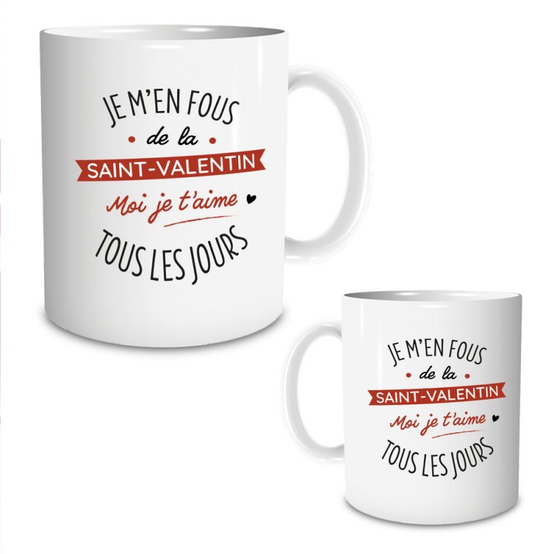 Mug coeur Toi et moi pour toujours par tunetoo