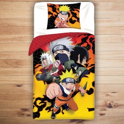 Parure de Lit Naruto Flammes