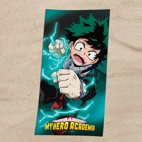 serviette-de-plage-my-hero-academia-deku