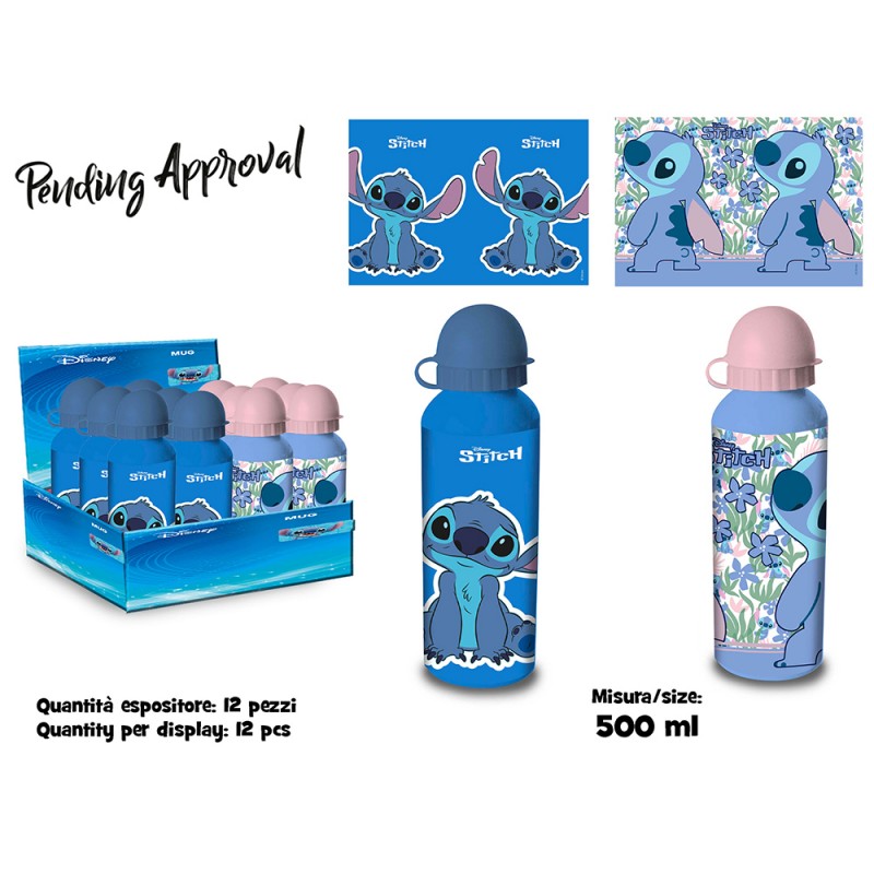 Gourde Stitch Disney 500 ml Aluminium sur Logeekdesign