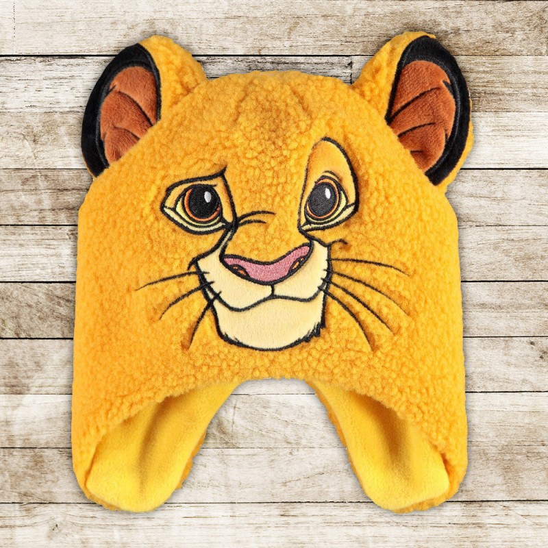 Bonnet Trappeur Simba Le Roi Lion Disney sur Logeekdesign