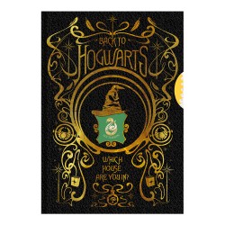 Carnet Harry Potter Roulette Maison Poudlard