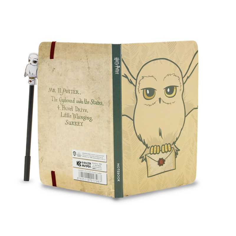 Warner Bros Harry Potter - Set d'écriture - Journal intime - Stylo