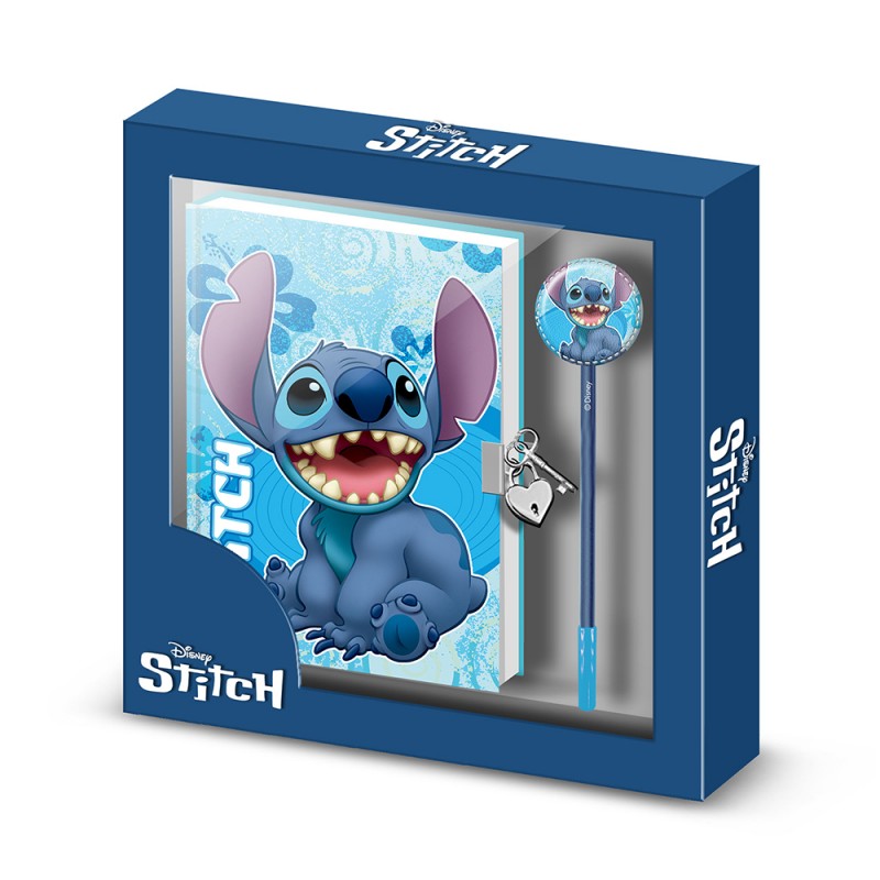 Set Stitch Disney - Journal Intime et Stylo sur Logeekdesign