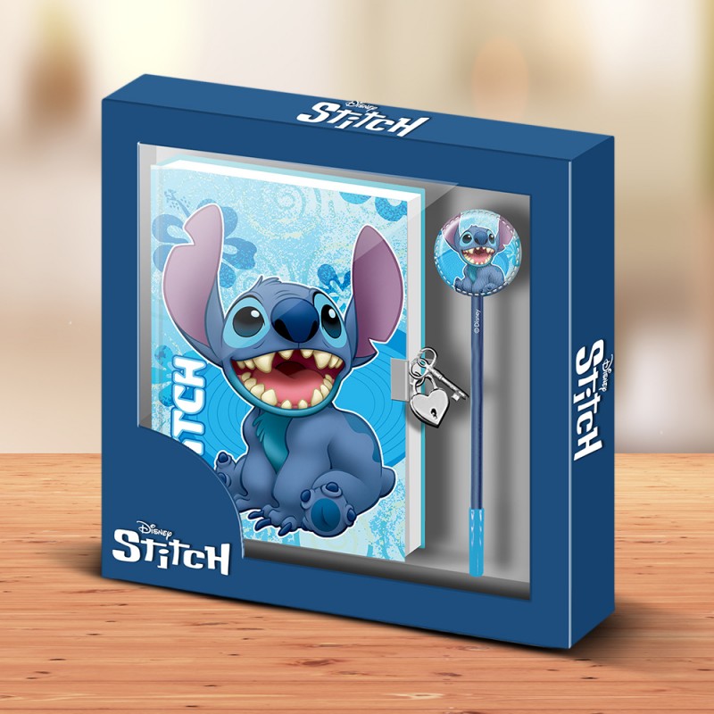 Set Stitch Disney - Journal Intime et Stylo sur Logeekdesign