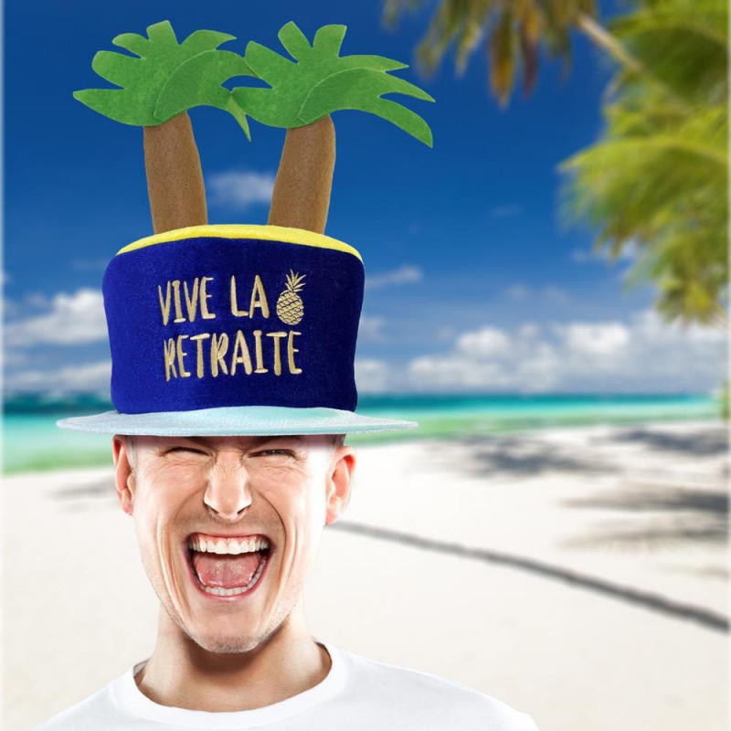 Porte-clé Les Plaisirs de la Retraite Cadeau Original Humour