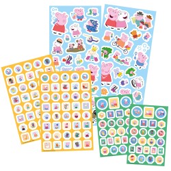 Set 500 Pièces Coloriage, Crayons de Couleur & Stickers