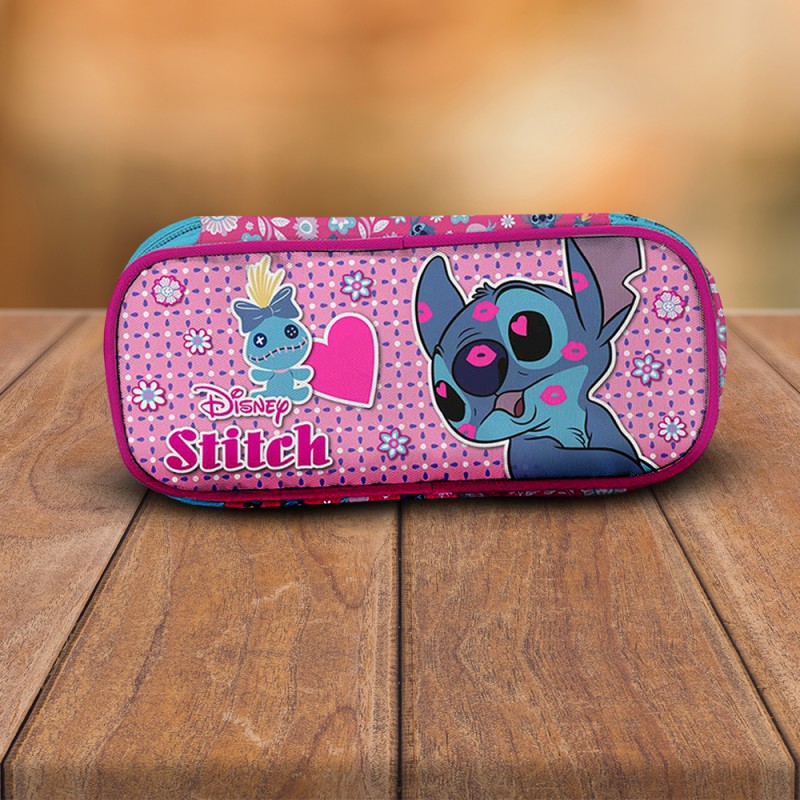 Trousse Stitch Disney - Fourniture scolaire Disney