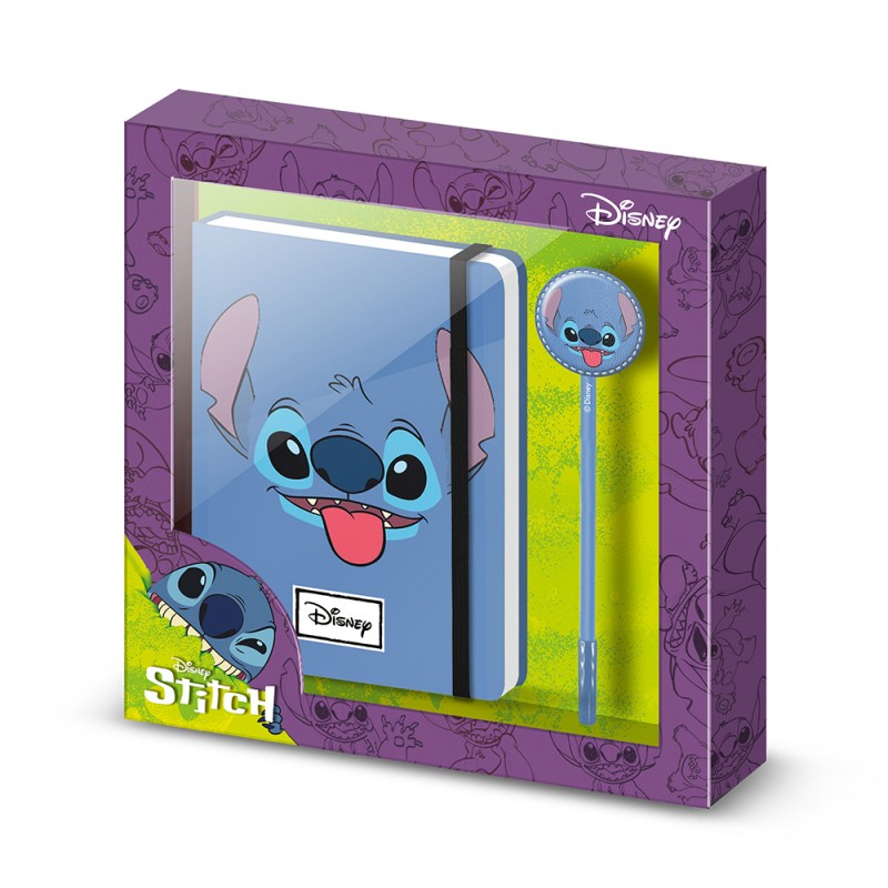 Set Stitch Disney - Journal Intime et Stylo sur Logeekdesign