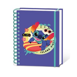 Carnet Spirales Stitch DIsney - Island Vibes