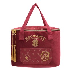 Sac Lunch Bag Velours Harry Potter Maisons Poudlard