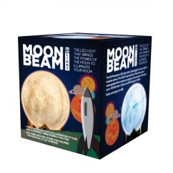 Lampe Lune Usb Design sur Support en Bois
