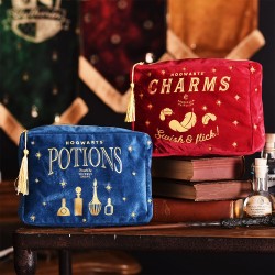 Trousse de Toilette Velours Harry Potter Poudlard Charms