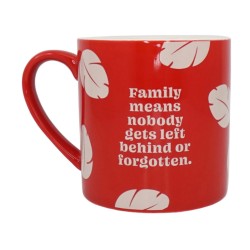 Mug Rouge Lilo & Stitch Ohana