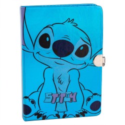 Carnet Secret Stitch Disney avec Cadenas Cœur