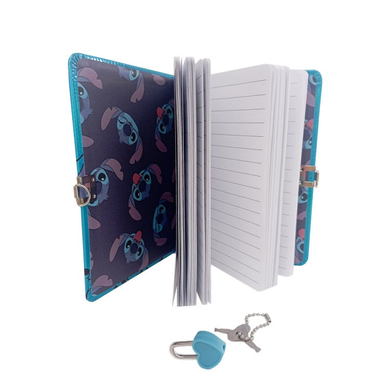 Carnet avec intercalaires Stitch Disney