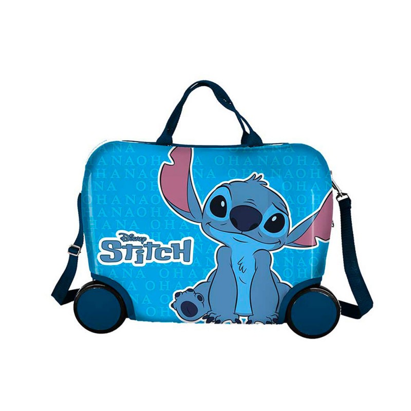 Valise Enfant à Roulettes Stitch Disney sur Logeekdesign